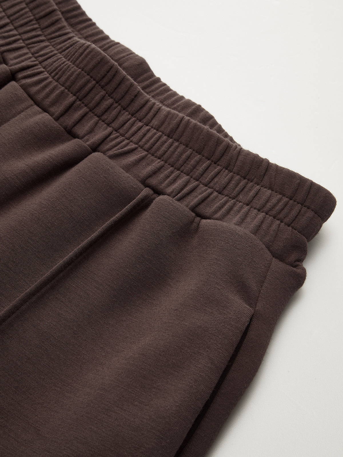 Elastic Waistband Mid-Waist Sweatpants-Chicvia