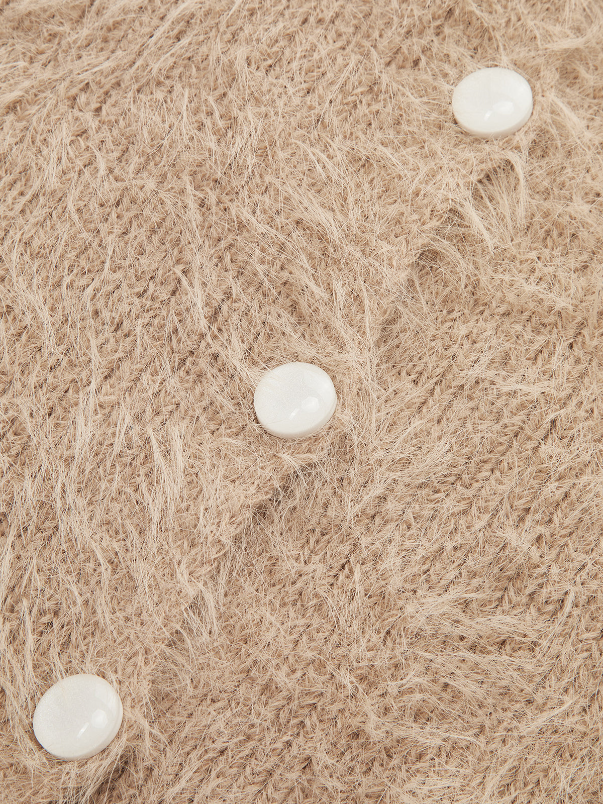 Mohair Knit Cardigan and Mermaid Skirt Set-Chicvia