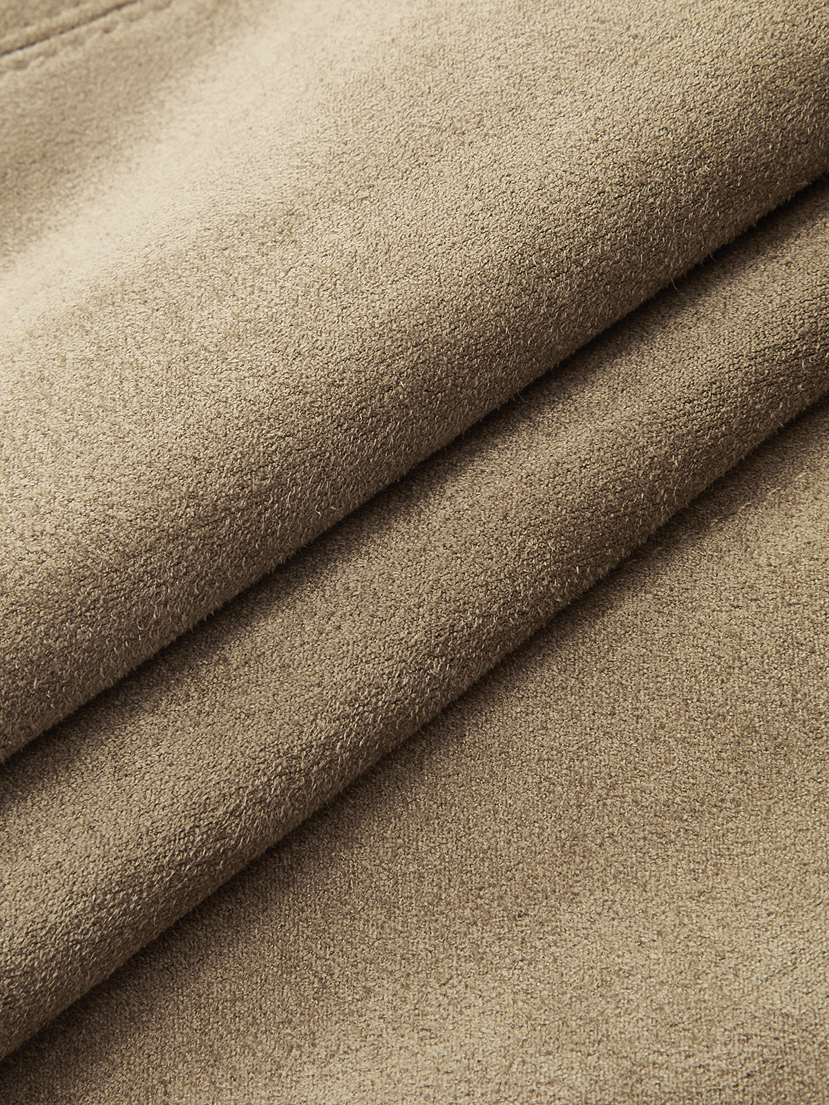 Belted Suede Midi Skirt-Chicvia