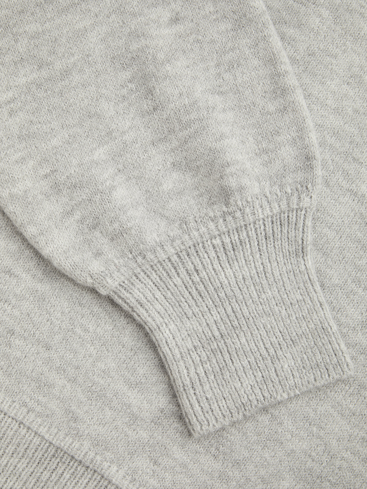 Button-Front Balloon-Sleeve Knit Sweater-Chicvia