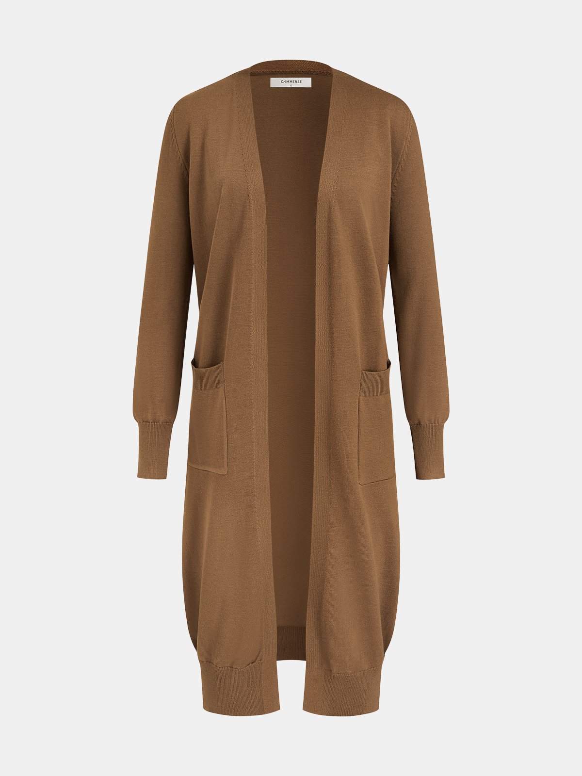 Longline Cardigan & Tank Top Sweatpants Three-Piece Set-Chicvia