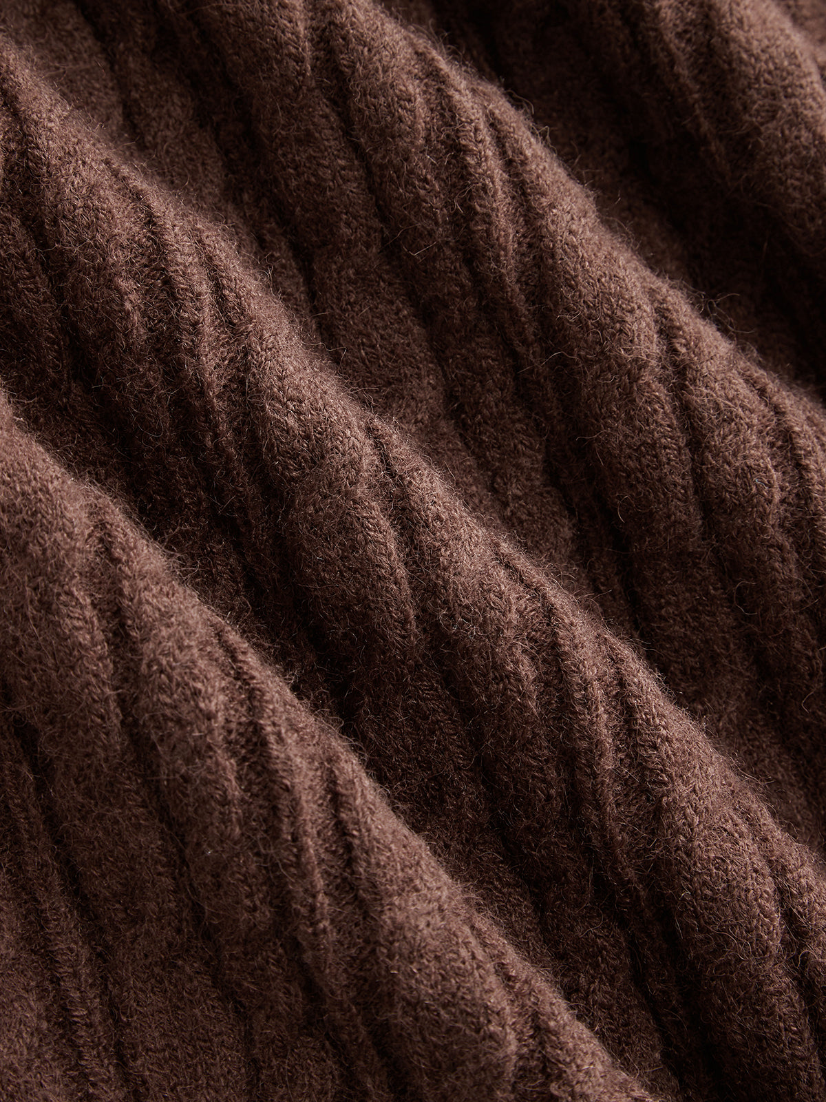 Cable-Knit Dress with Matching Fringe Scarf-Chicvia