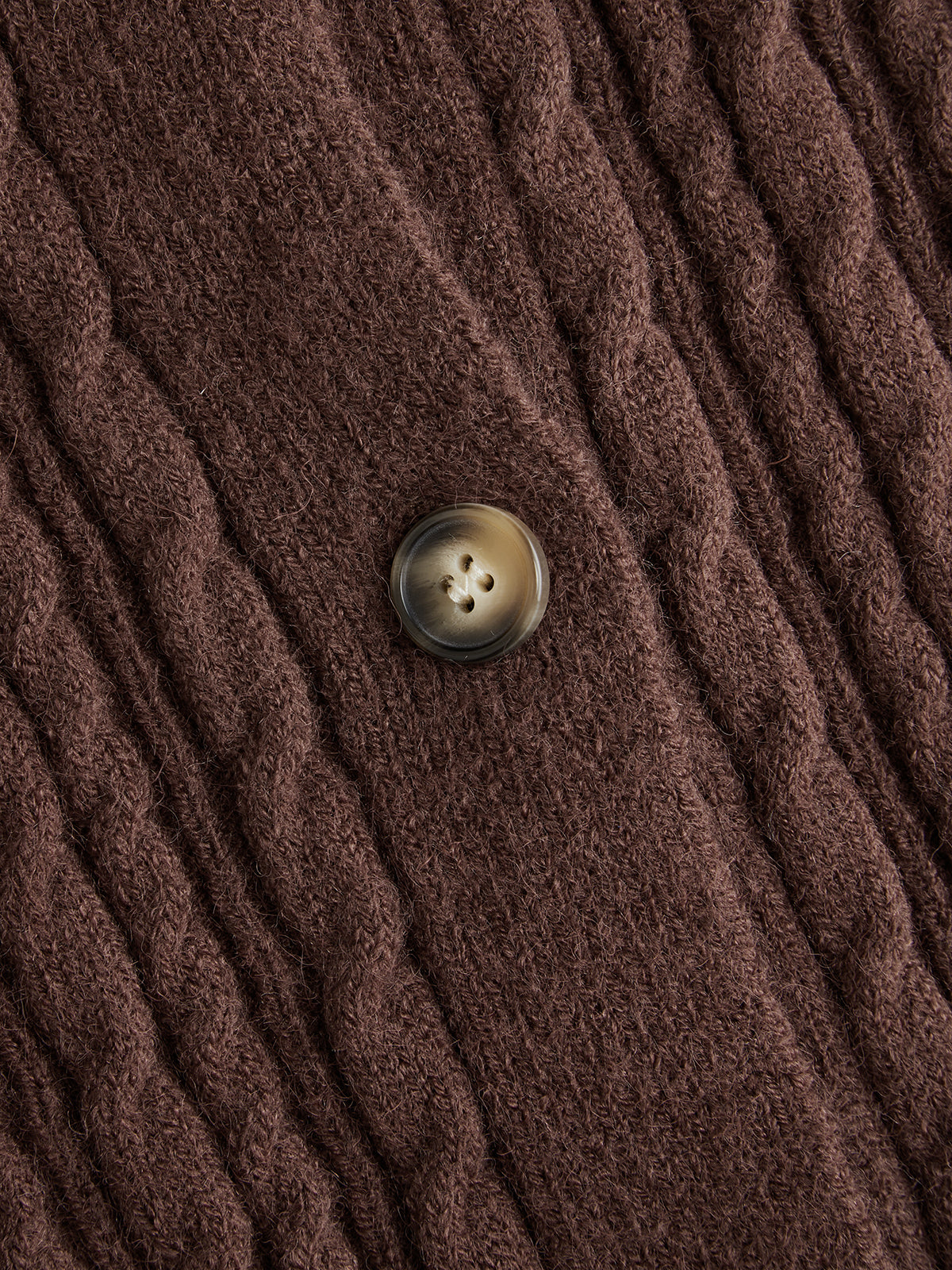 Cable-Knit Dress with Matching Fringe Scarf-Chicvia