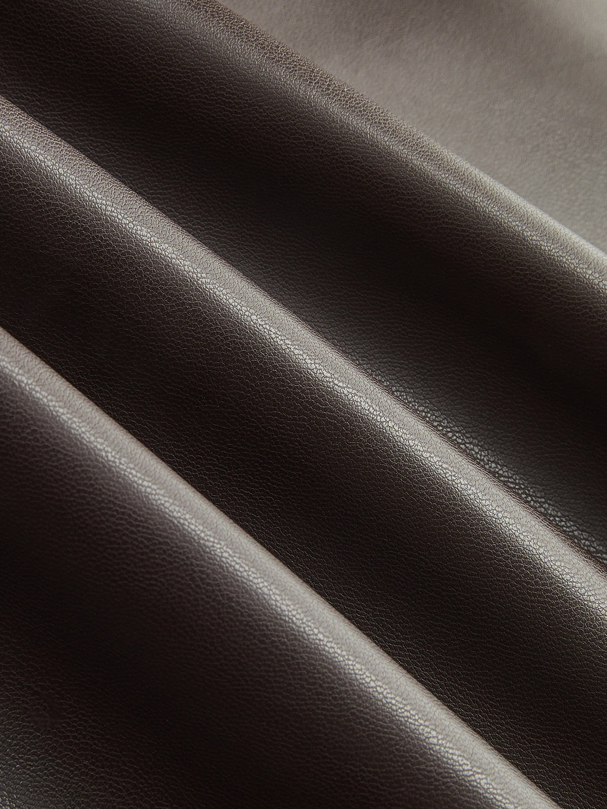 Faux Leather Lace Trim Mini Skirt-Chicvia