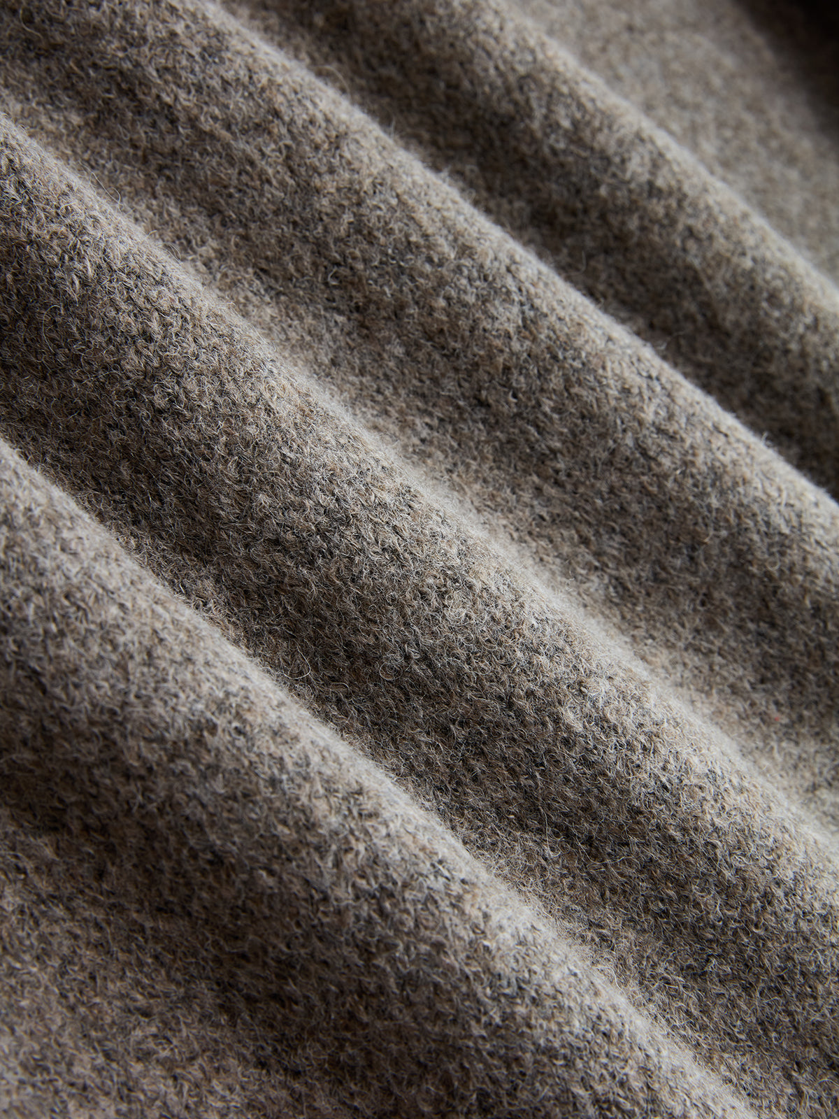 Mock Neck Contrast Trim Sweater-Chicvia