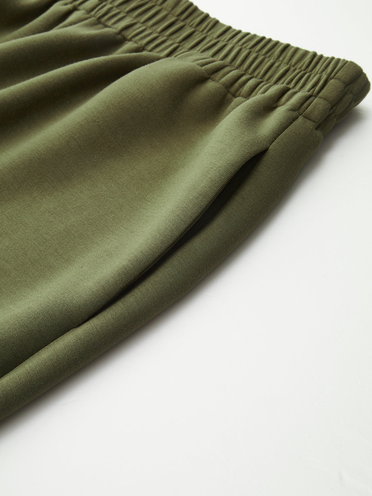 Belted Peplum Top & Wide-Leg Pants Set-Chicvia