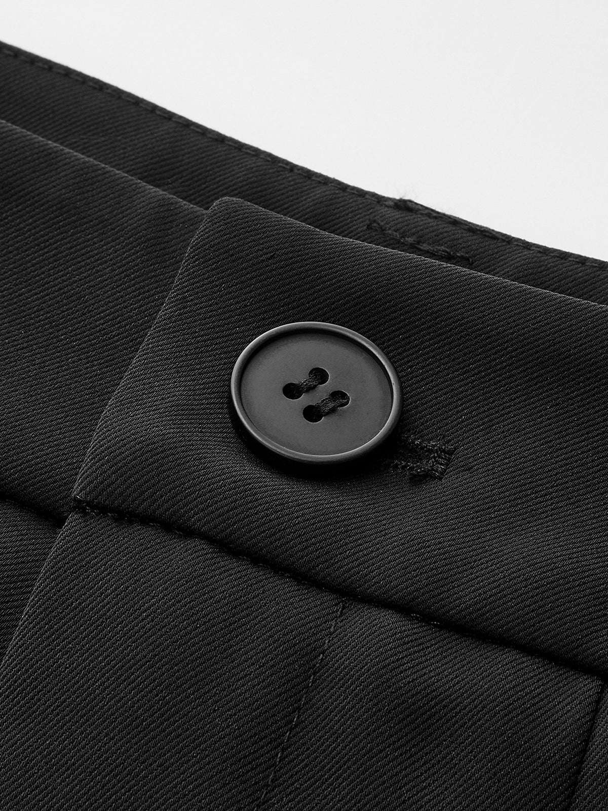 Pleated Mid-Waist Wide-Leg Pants-Chicvia