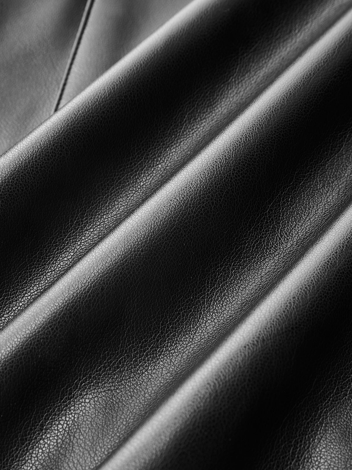 Faux Leather Panel Long Sleeve Rhinestone Trim Mini Dress-Chicvia