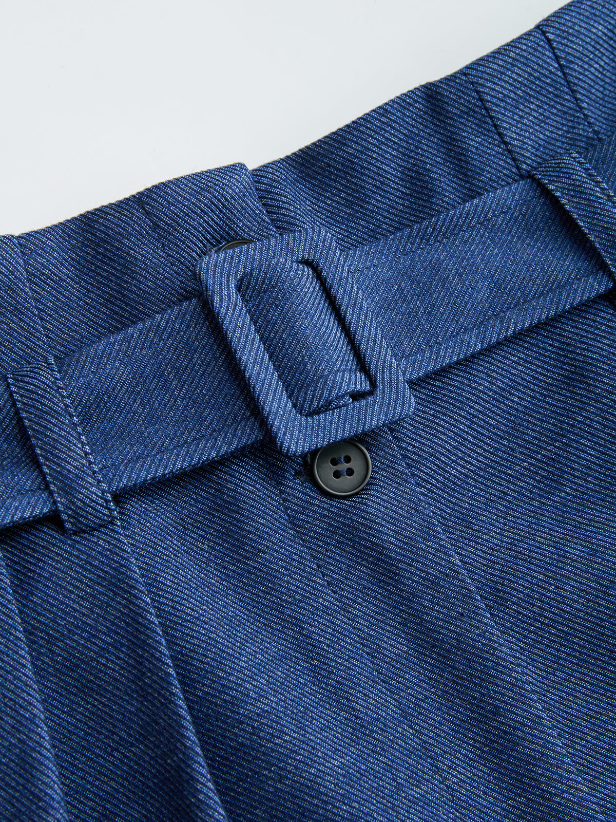 High-Waist Belted Balloon Cuff Pants-Chicvia