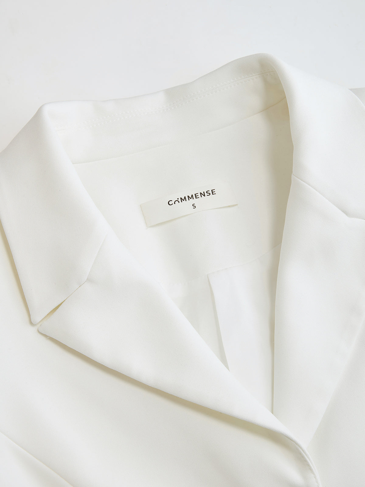 Pleated Hem Tailored Blazer Mini Dress-Chicvia