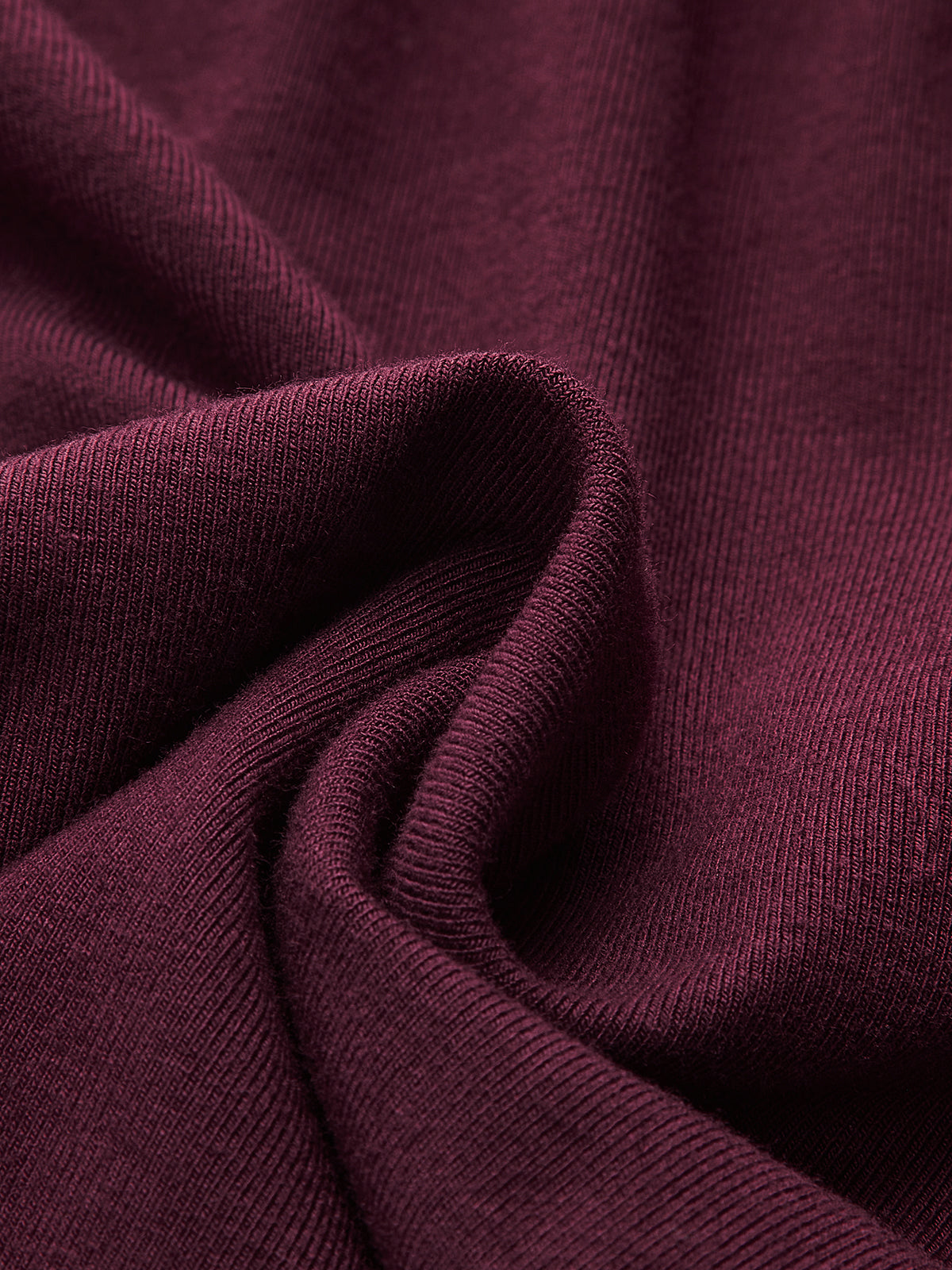 Deep V-Neck Ruched Long-Sleeve Mini Dress-Chicvia