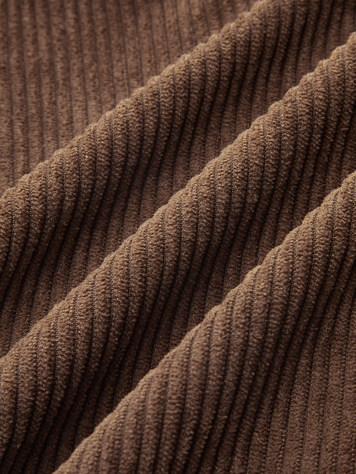 Metal Button Pleated Corduroy Shorts-Chicvia