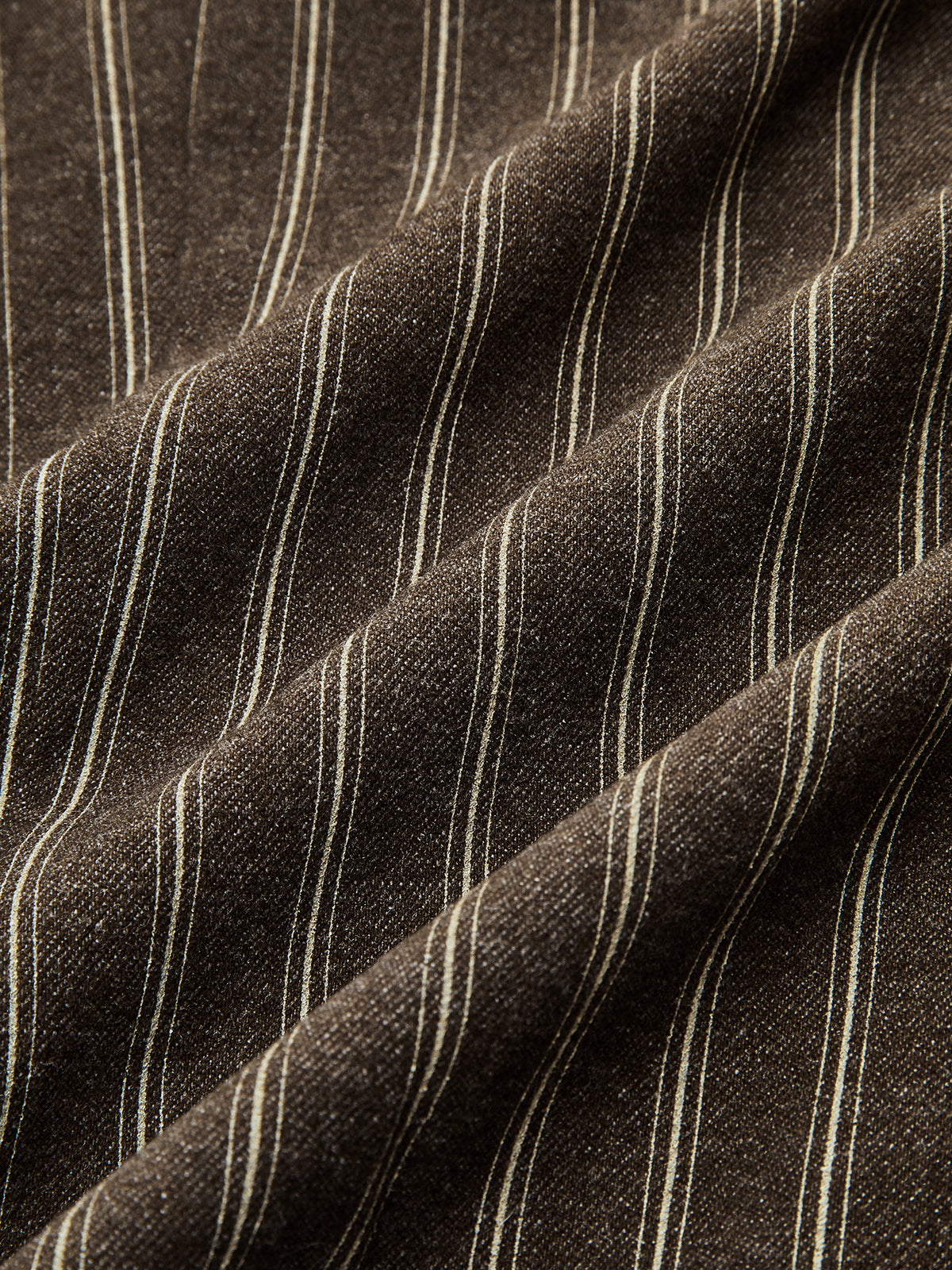 Pinstripe Lapel Fitted Blazer-Chicvia