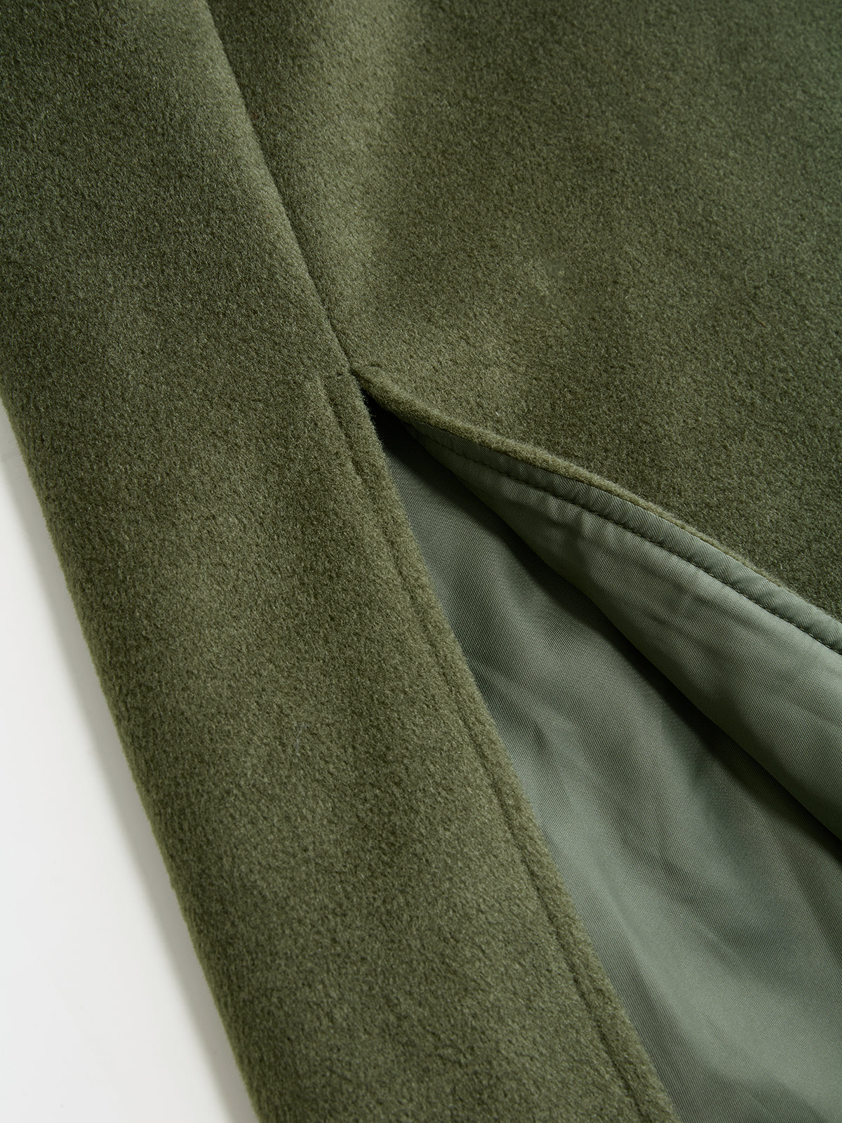 Collared Metal Accent Tweed Cloak-Chicvia