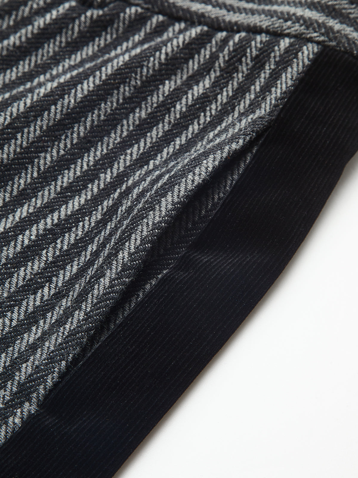 Mid-Waist Pinstripe Wide-Leg Pants-Chicvia