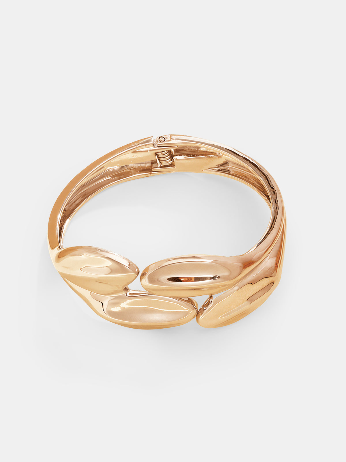 Irregular Sculpted Cuff Bracelet-Chicvia