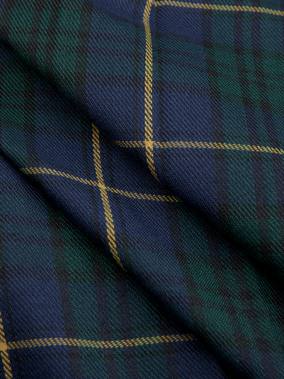 Pleated Plaid Buckle Maxi Skirt-Chicvia