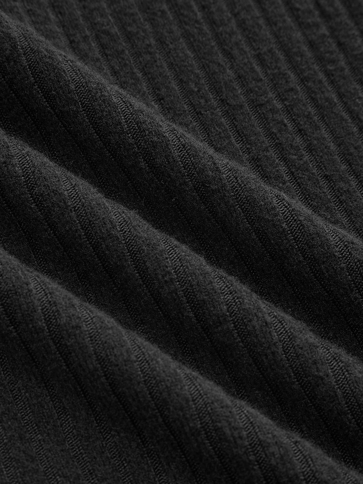 Lace Trim Henley Neck Ribbed Knit Top-Chicvia