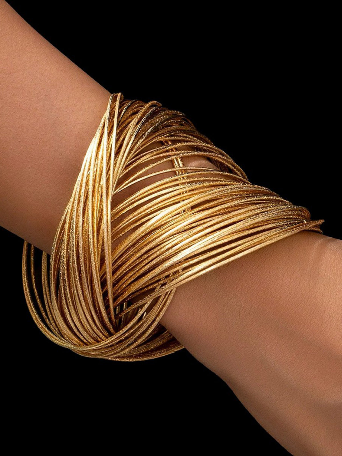 Multi-Strand Twisted Bracelet-Chicvia