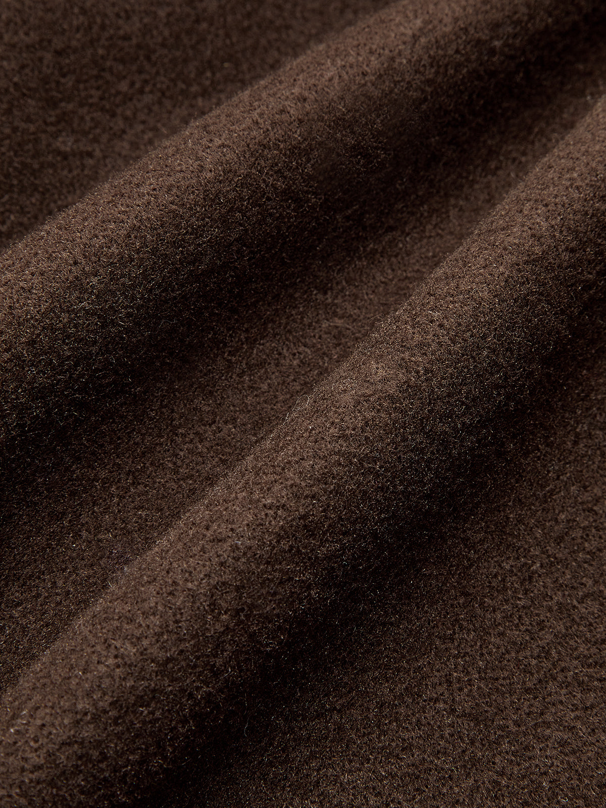 Oversized Collar Tweed Long Coat with Wide Belt-Chicvia