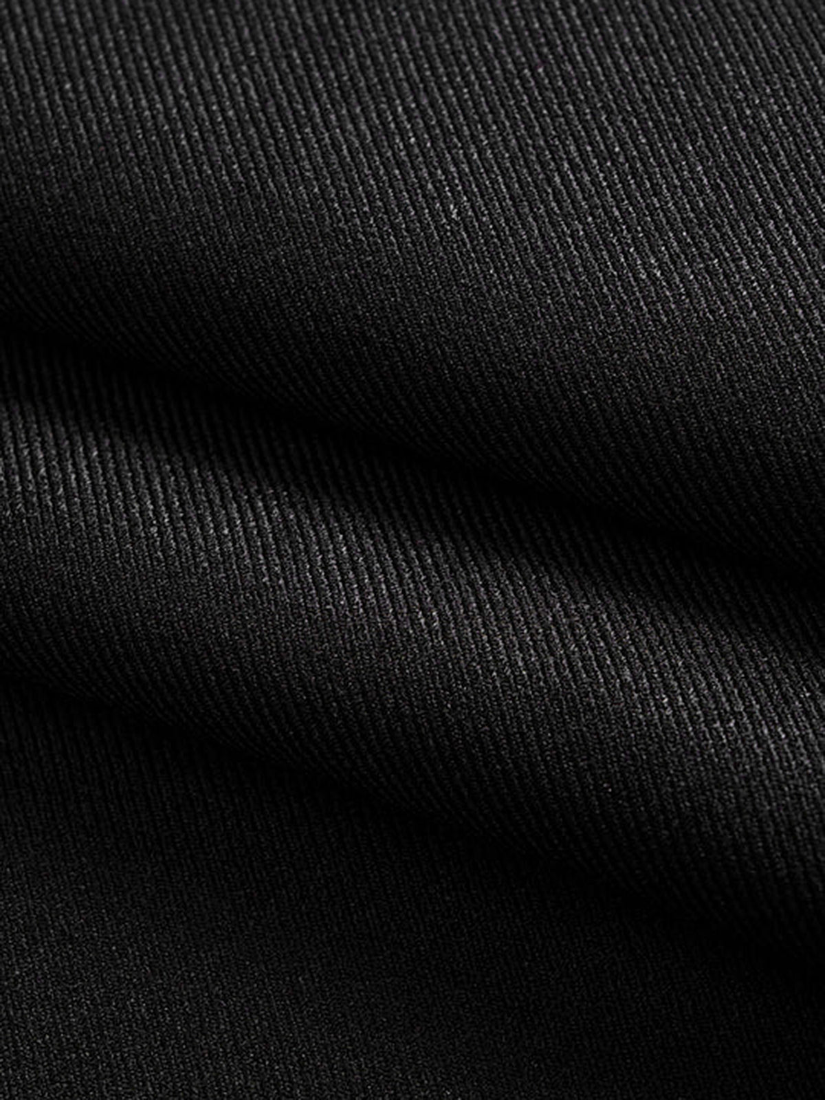 Faux Leather Panel Lantern Pants-Chicvia