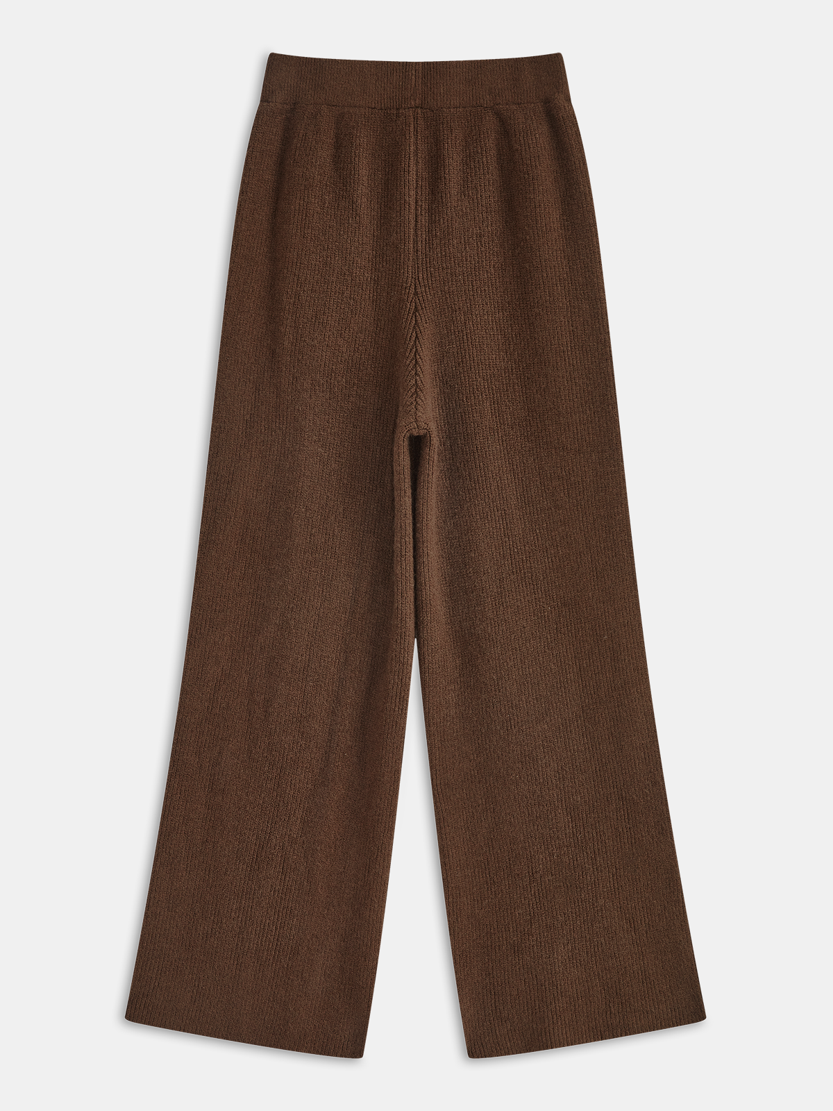 Half-Zip Sweater & Wide-Leg Pant Set-Chicvia