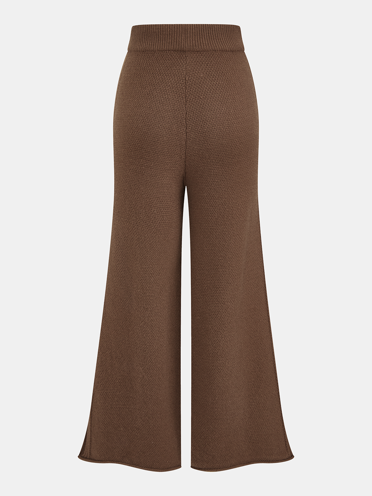 Knit Loose Sweater & Drawstring Pants Set-Chicvia