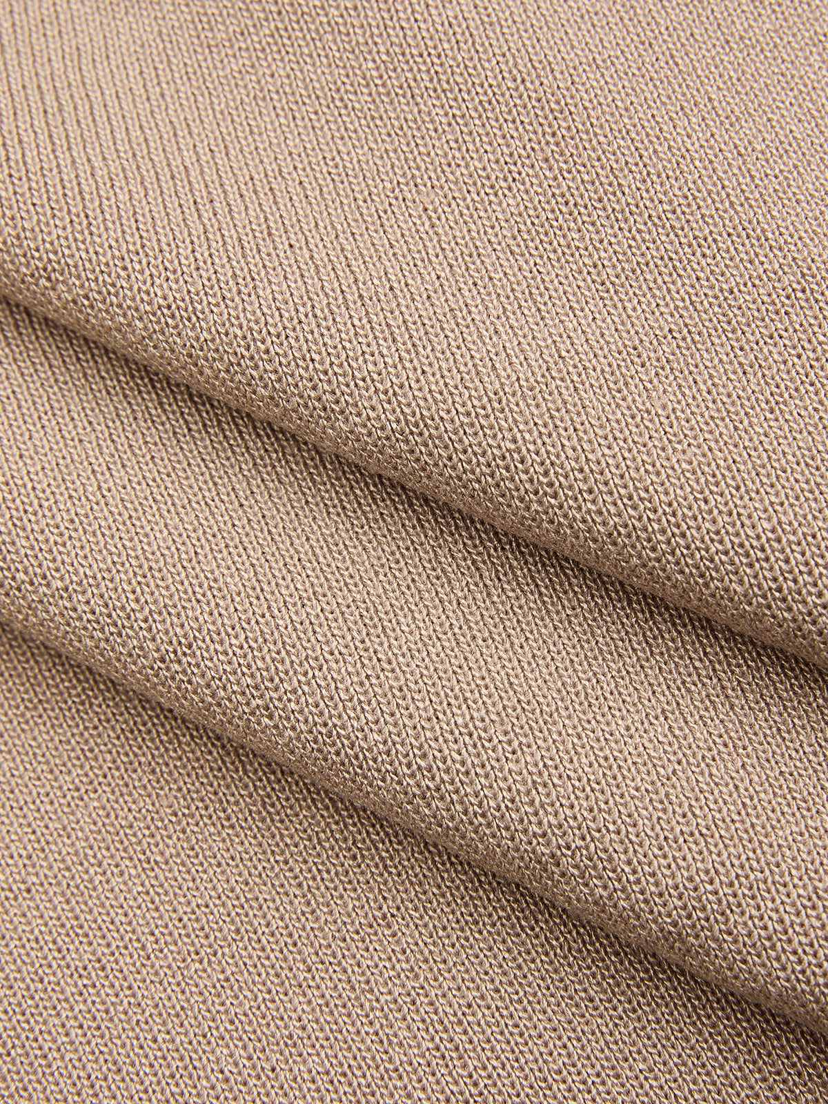 Metal Button Knit Cardigan & Midi Skirt Set-Chicvia