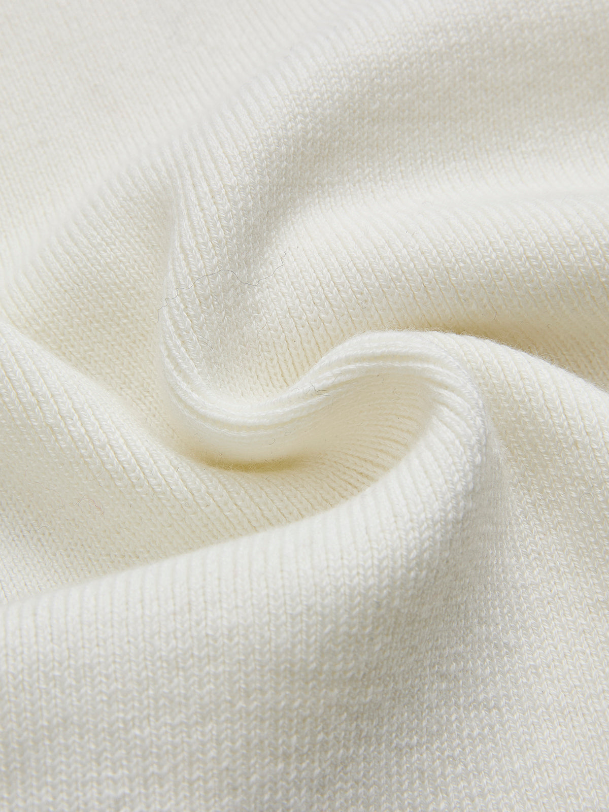 Color-Block Wool-Blend Knit Pencil Skirt-Chicvia