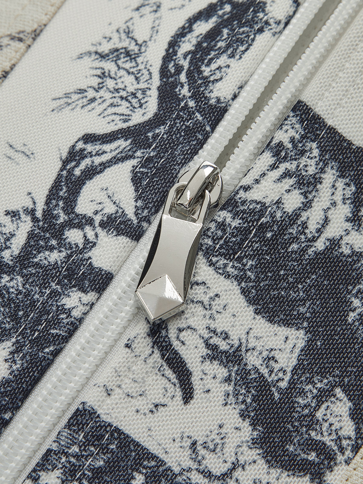 Ink Wash Painting Print Corset Top-Chicvia