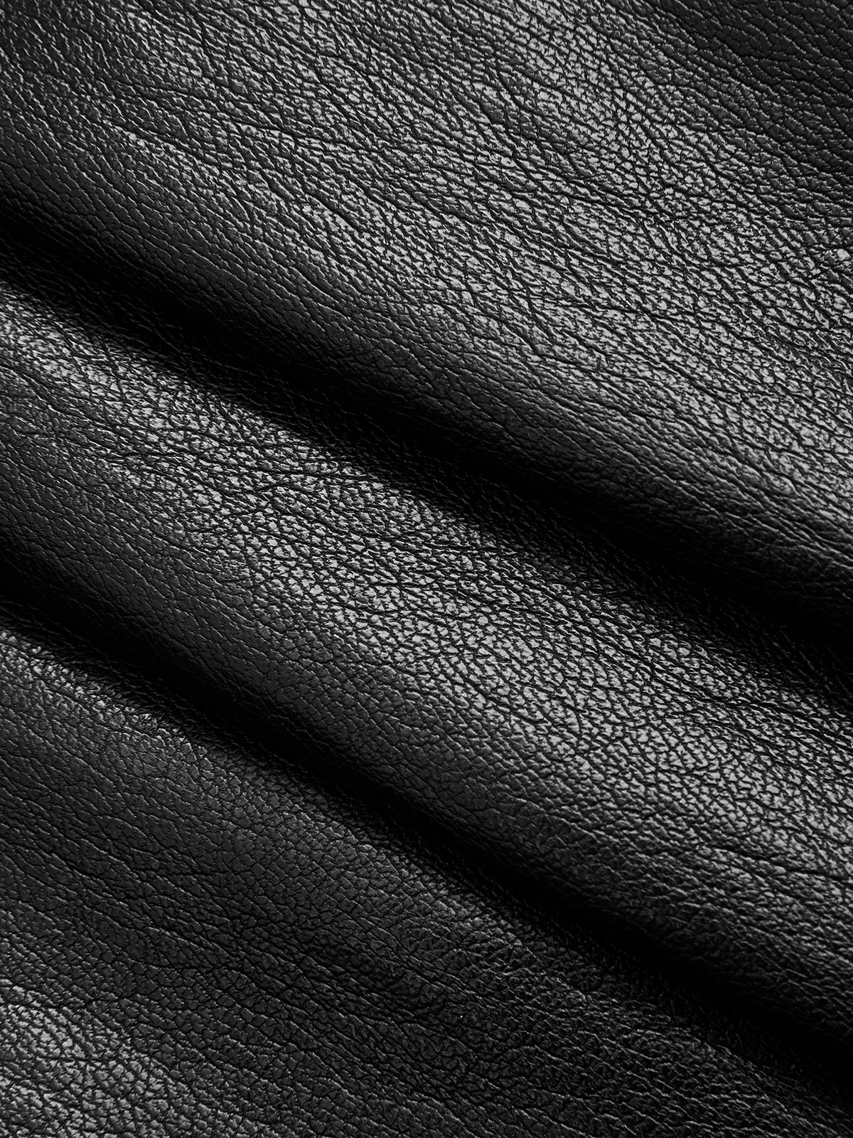 Faux Leather Ruched Mini Skort-Chicvia