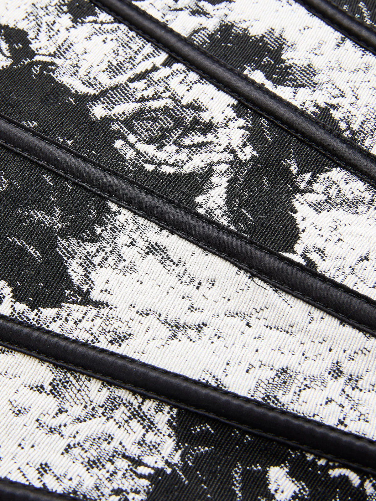 Ink Wash Painting Print Corset Top-Chicvia