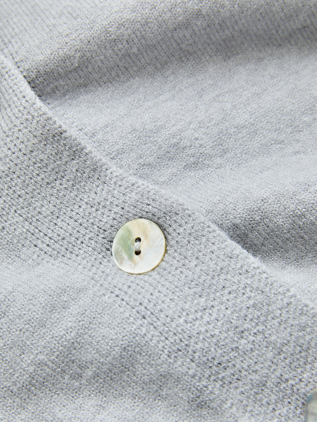 Plaid Detail Contrast Collar Knit Cardigan-Chicvia