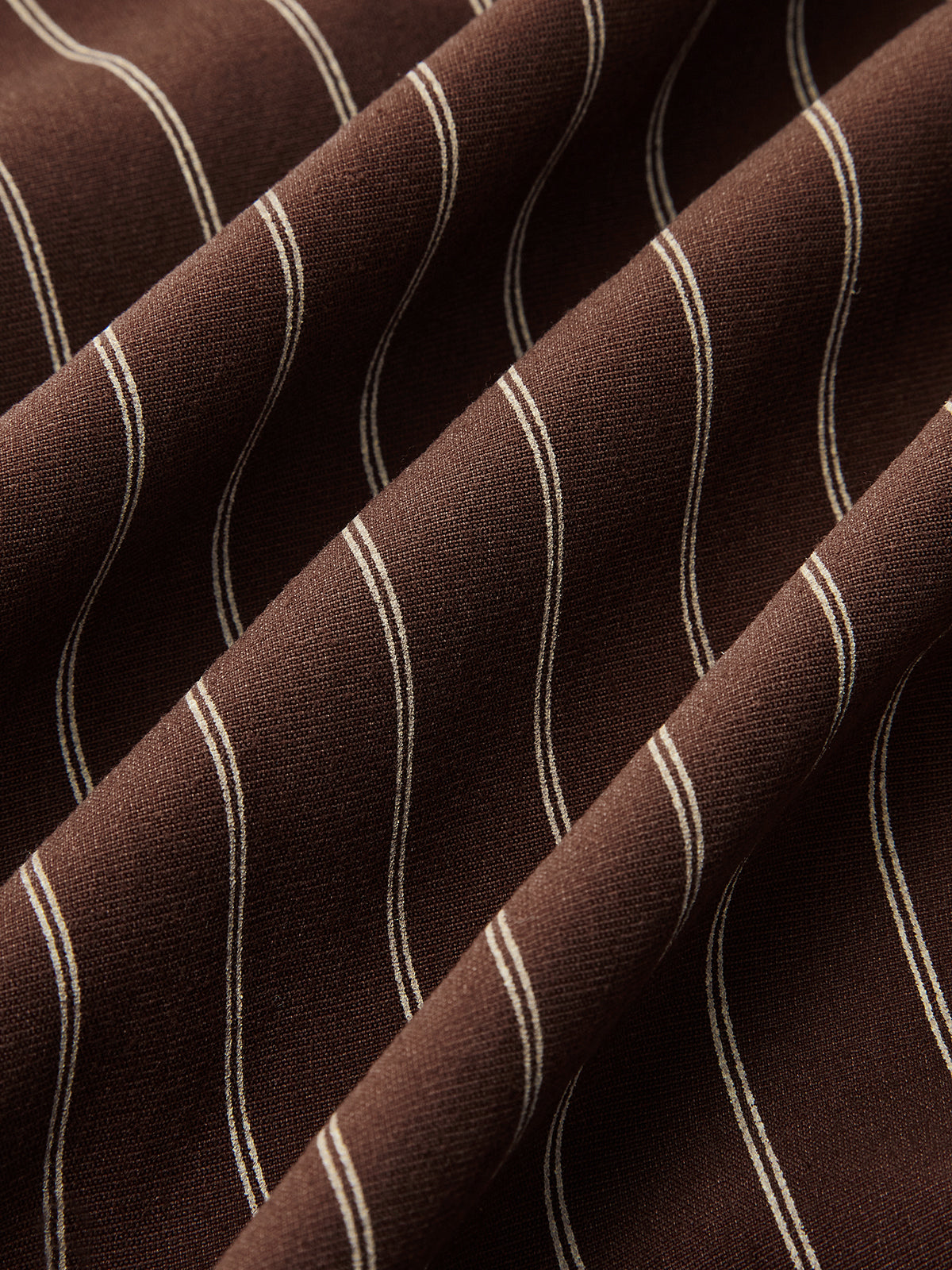 Loose Striped Knot Front Blouse-Chicvia