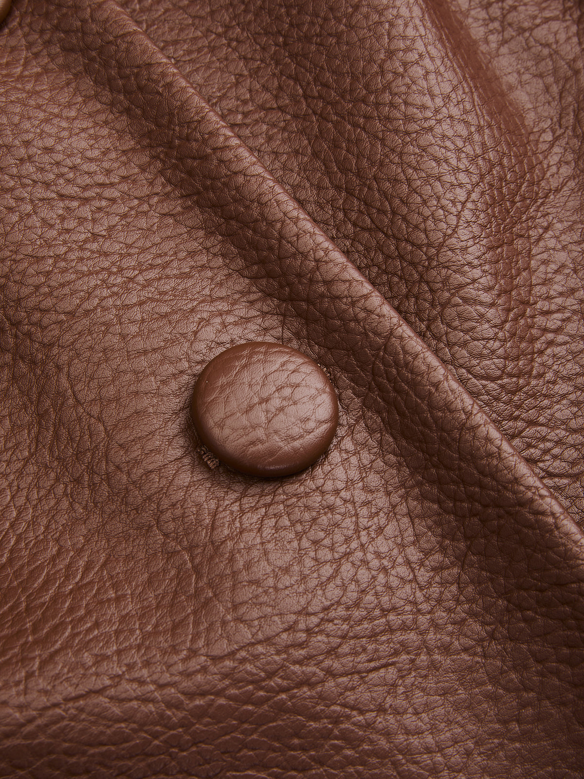 Faux Leather Belted Jacket & Skirt Set-Chicvia