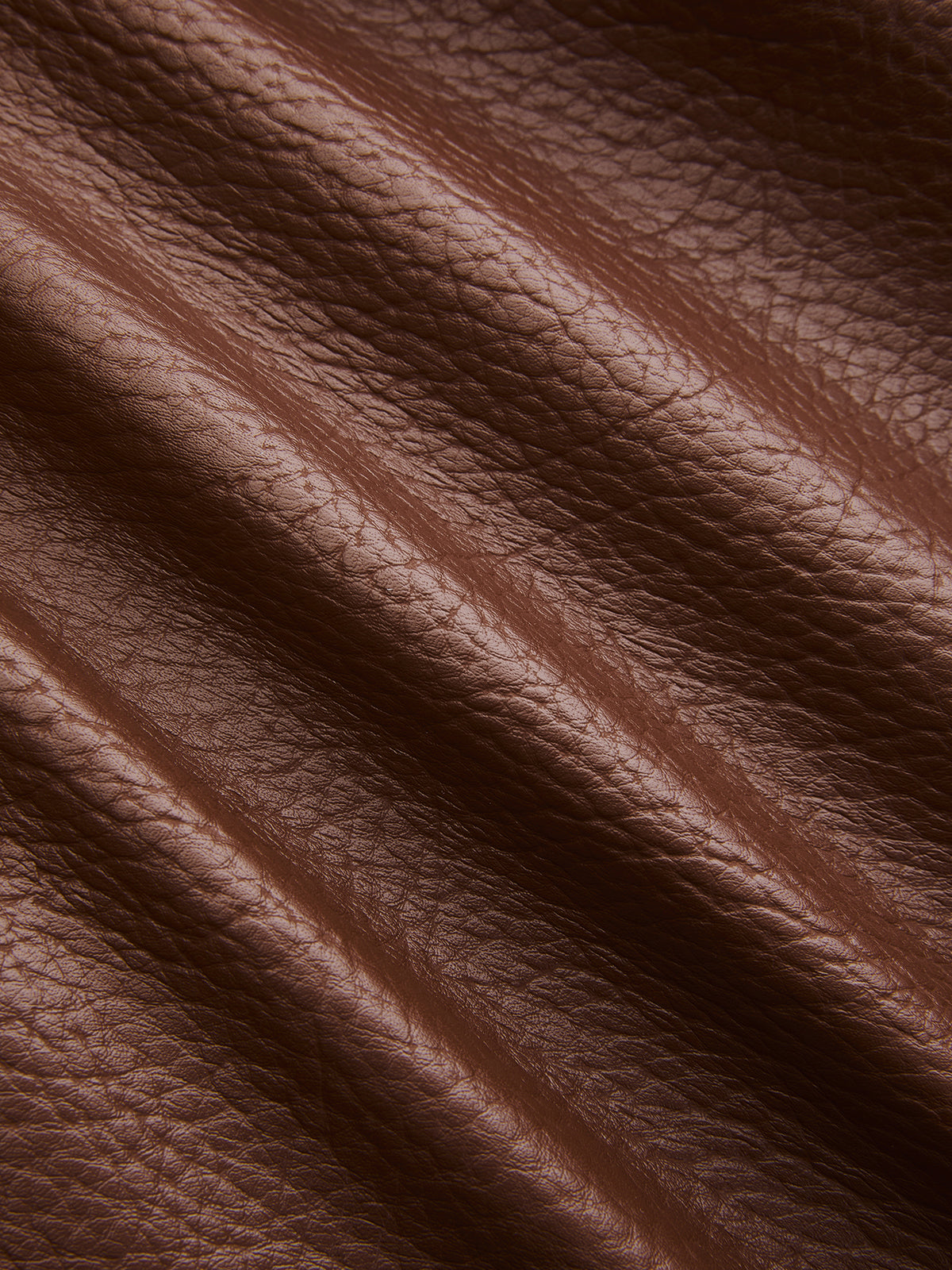 Faux Leather Belted Jacket & Skirt Set-Chicvia