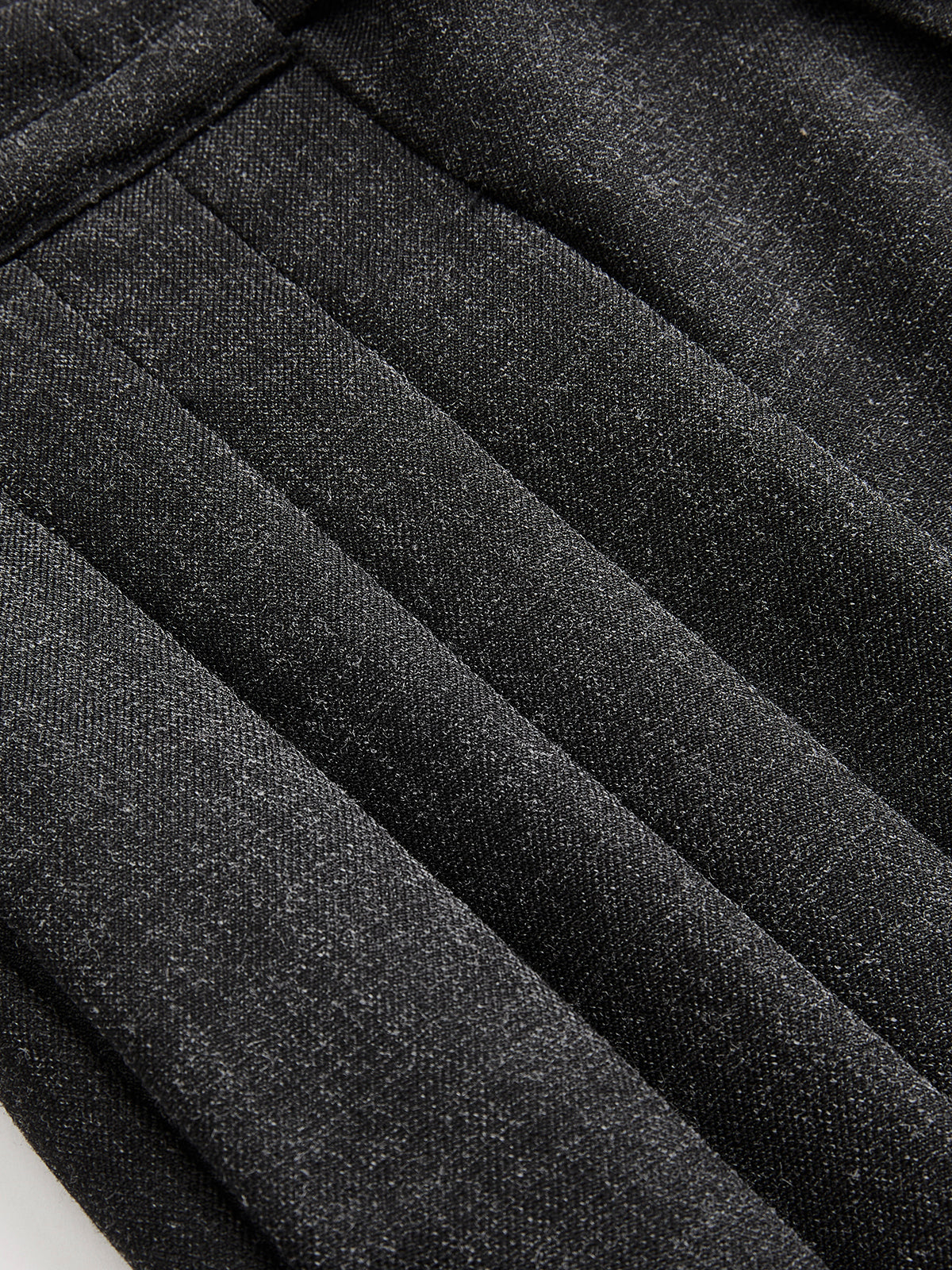 Pleated Drawstring Wide-Leg Pants-Chicvia