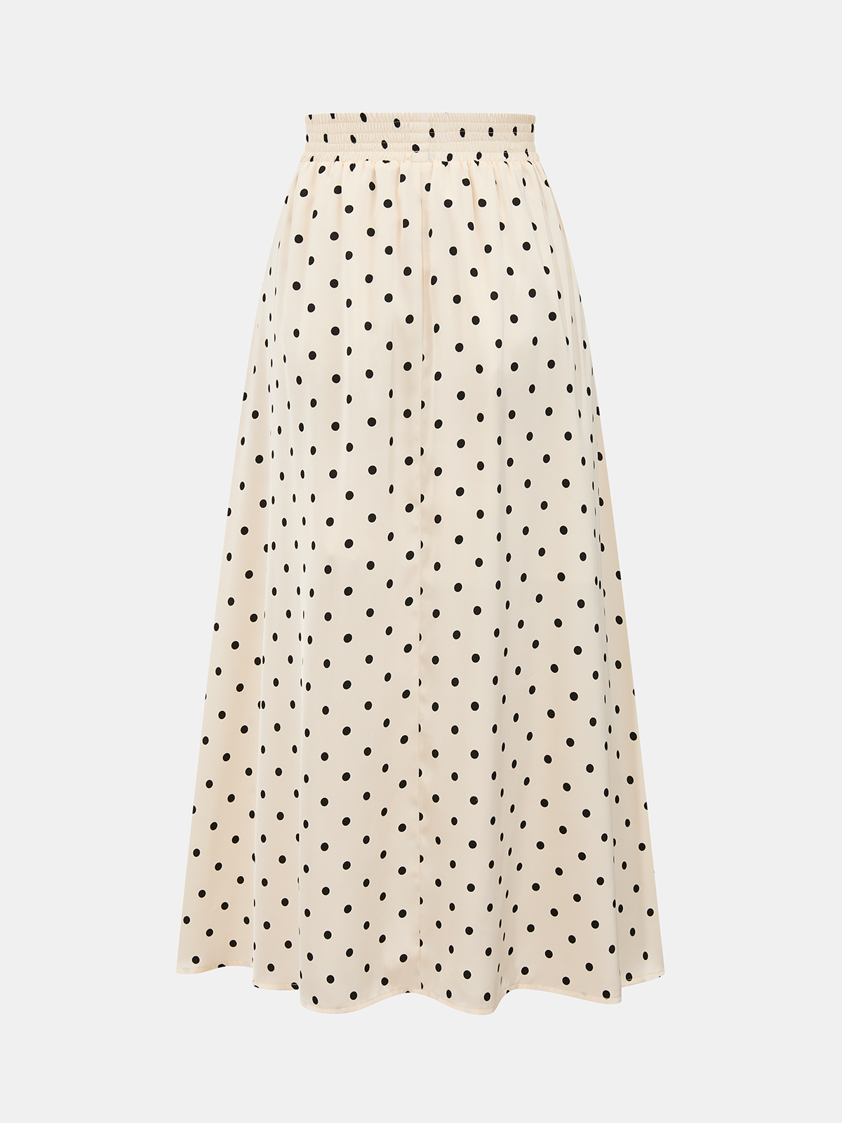 Polka Dot Sleeveless Top & Maxi Skirt Set-Chicvia