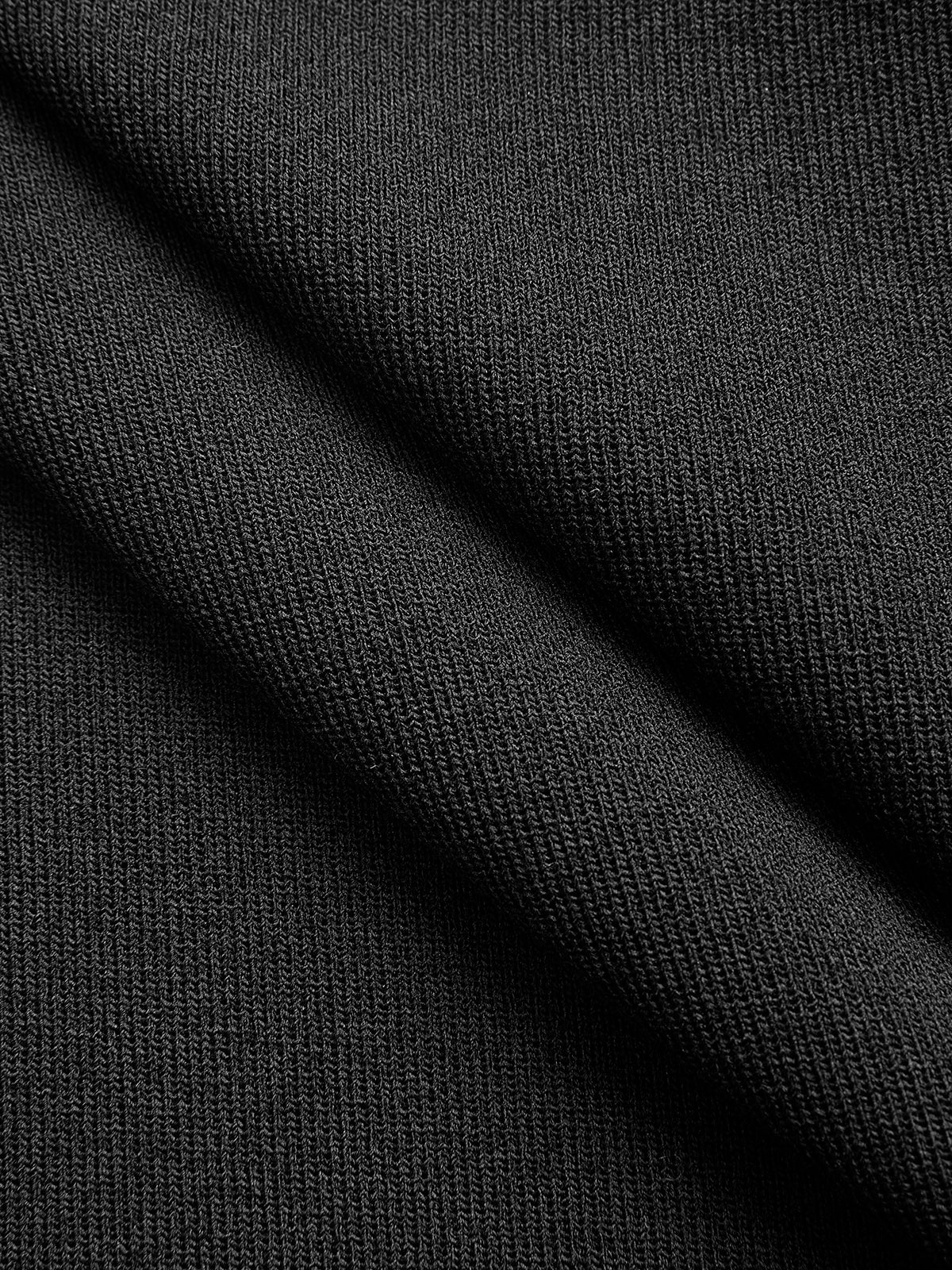 Contrast Pleated Knit Sleeveless Dress-Chicvia