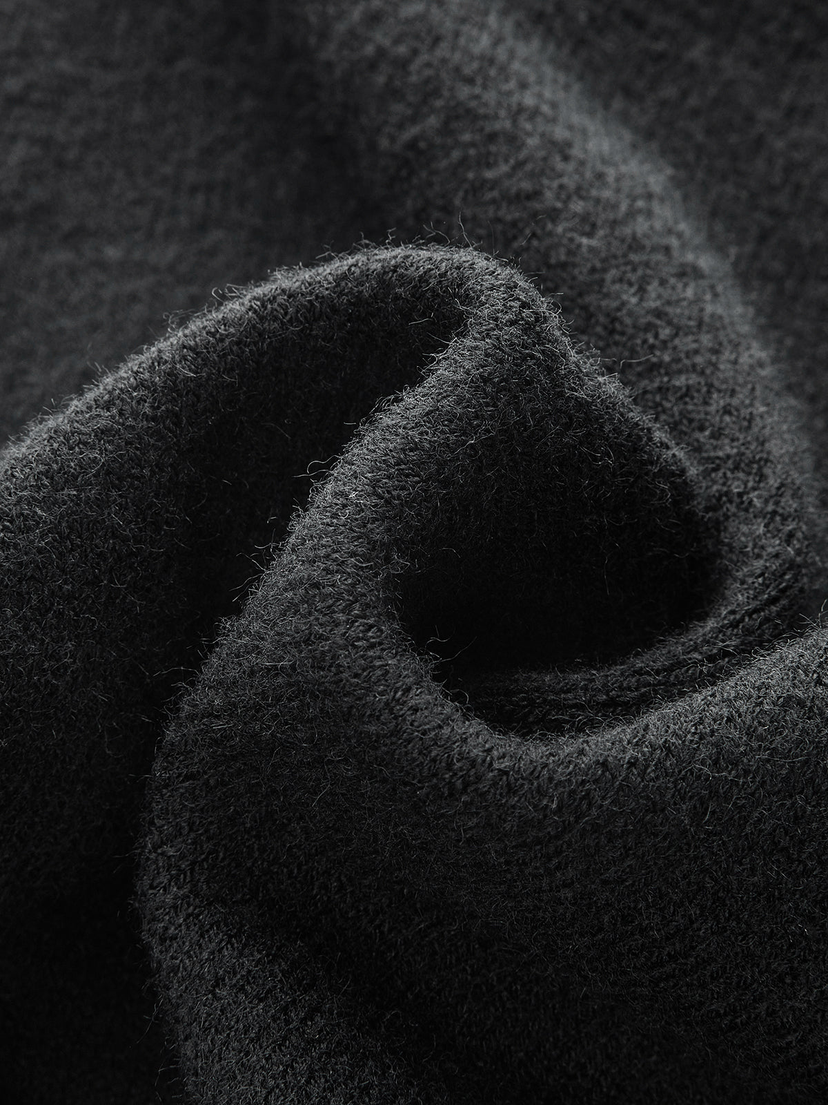 Lace Trim Back Slit Knit Sweater-Chicvia