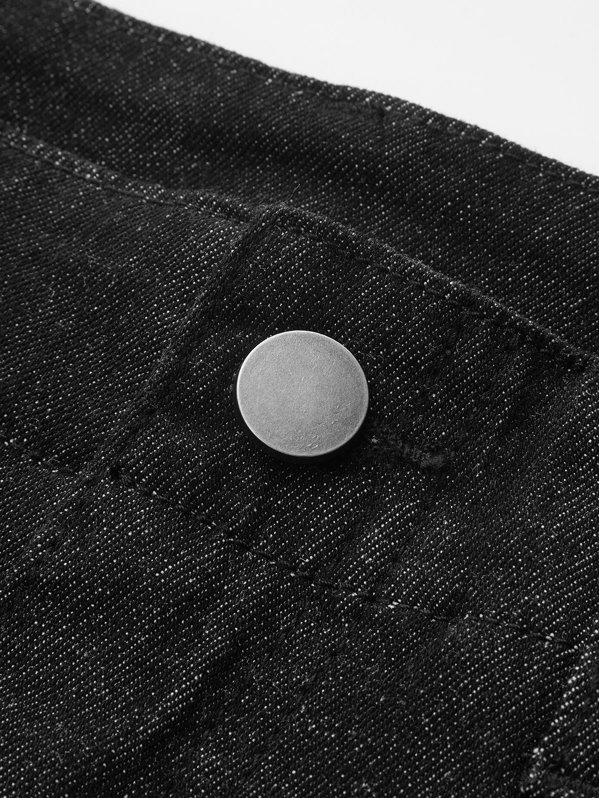 High-Waist Denim Wide-Leg Jeans-Chicvia