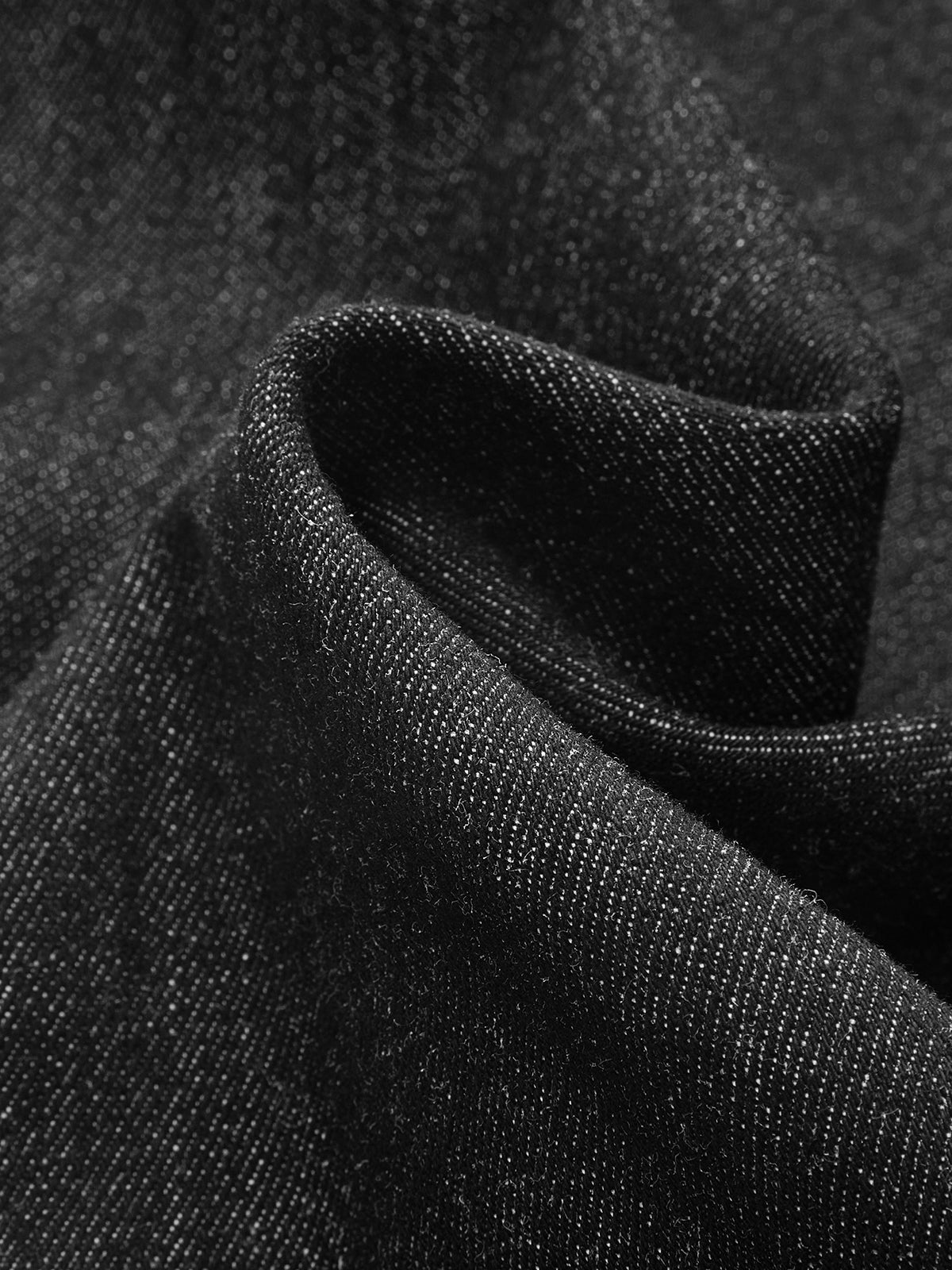 High-Waist Denim Wide-Leg Jeans-Chicvia