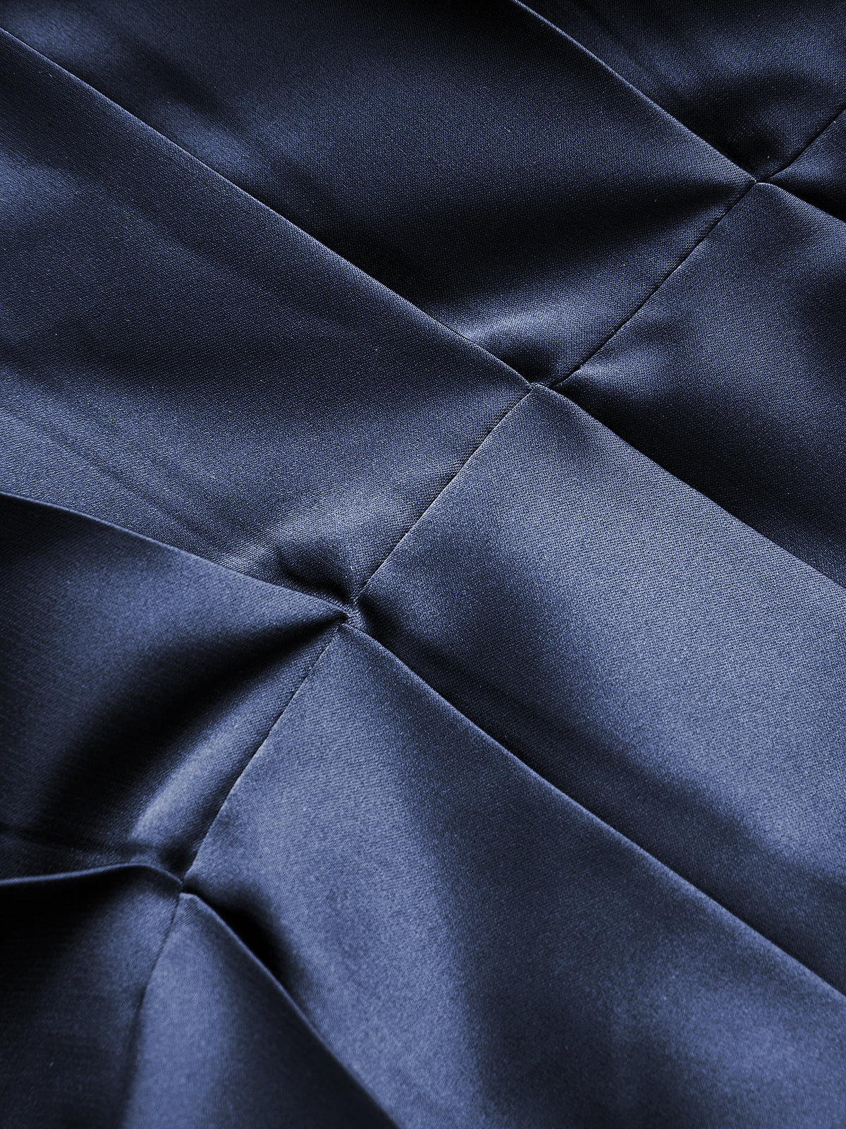 Flared Sleeve Satin Pleated Bodycon Mini Dress-Chicvia