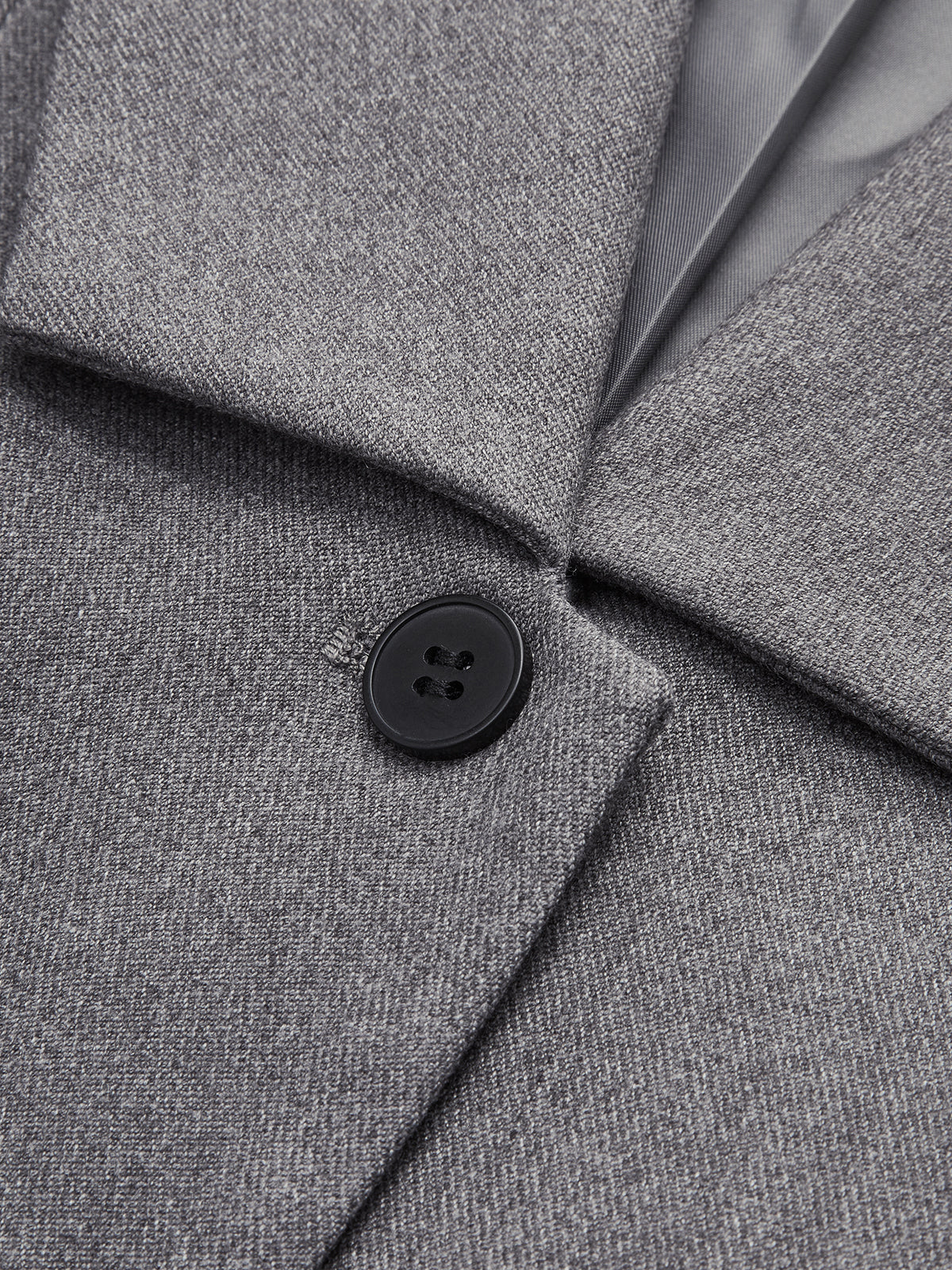 Detachable Waist Belt Lapel Tailored Blazer-Chicvia