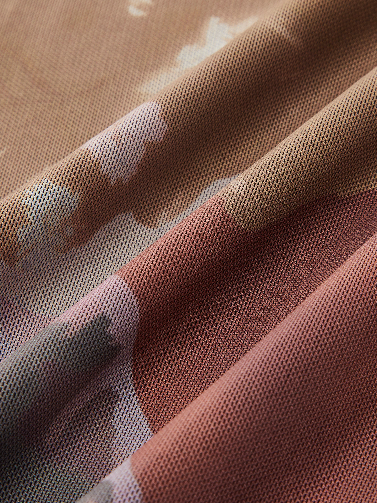 Patchwork Floral-Print Maxi Skirt-Chicvia