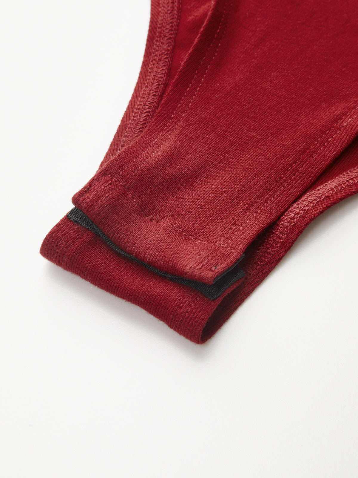 Deep V-Neck Lace-Trimmed Bodysuit-Chicvia