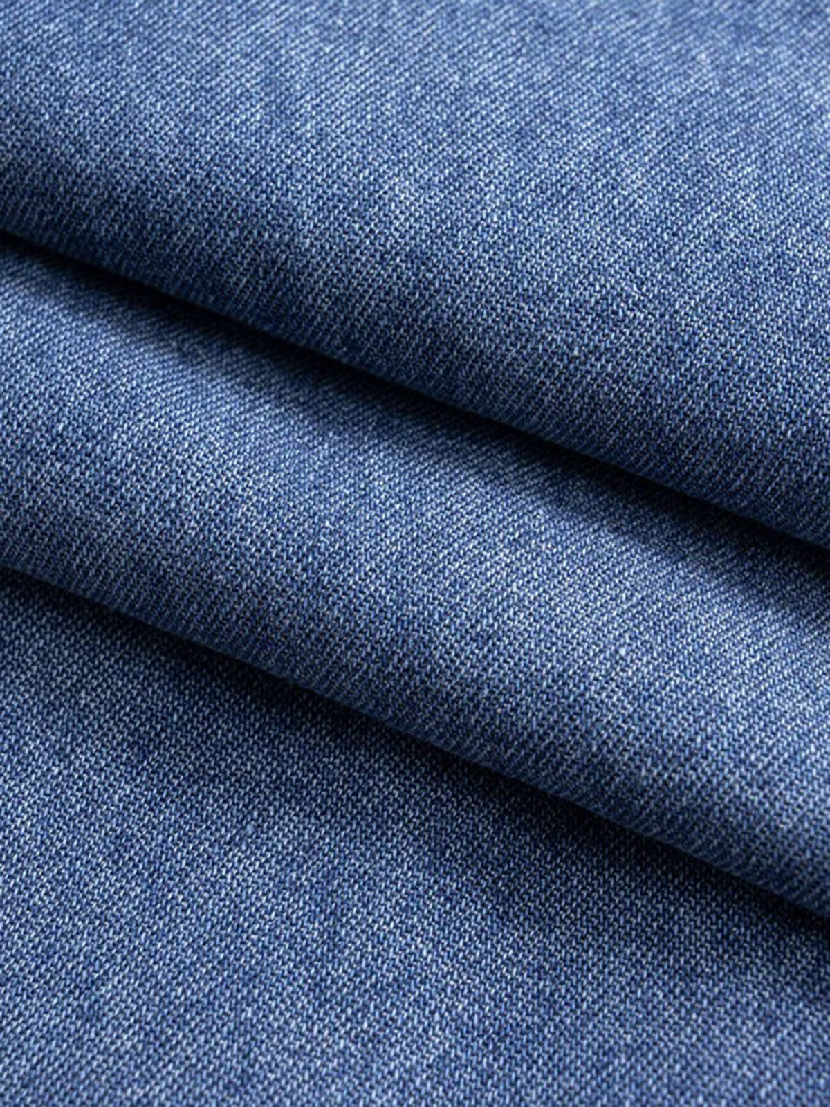 High-Waisted Balloon-Leg Denim Pants-Chicvia