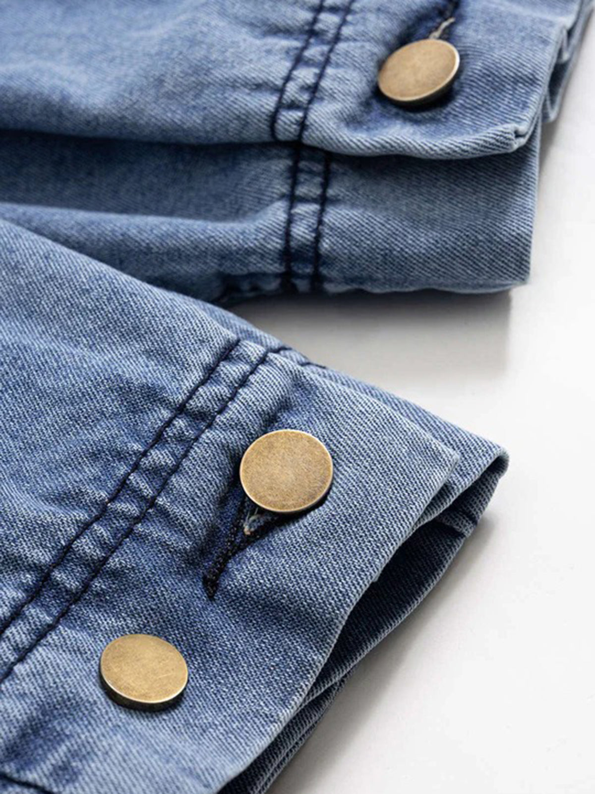 High-Waisted Balloon-Leg Denim Pants-Chicvia