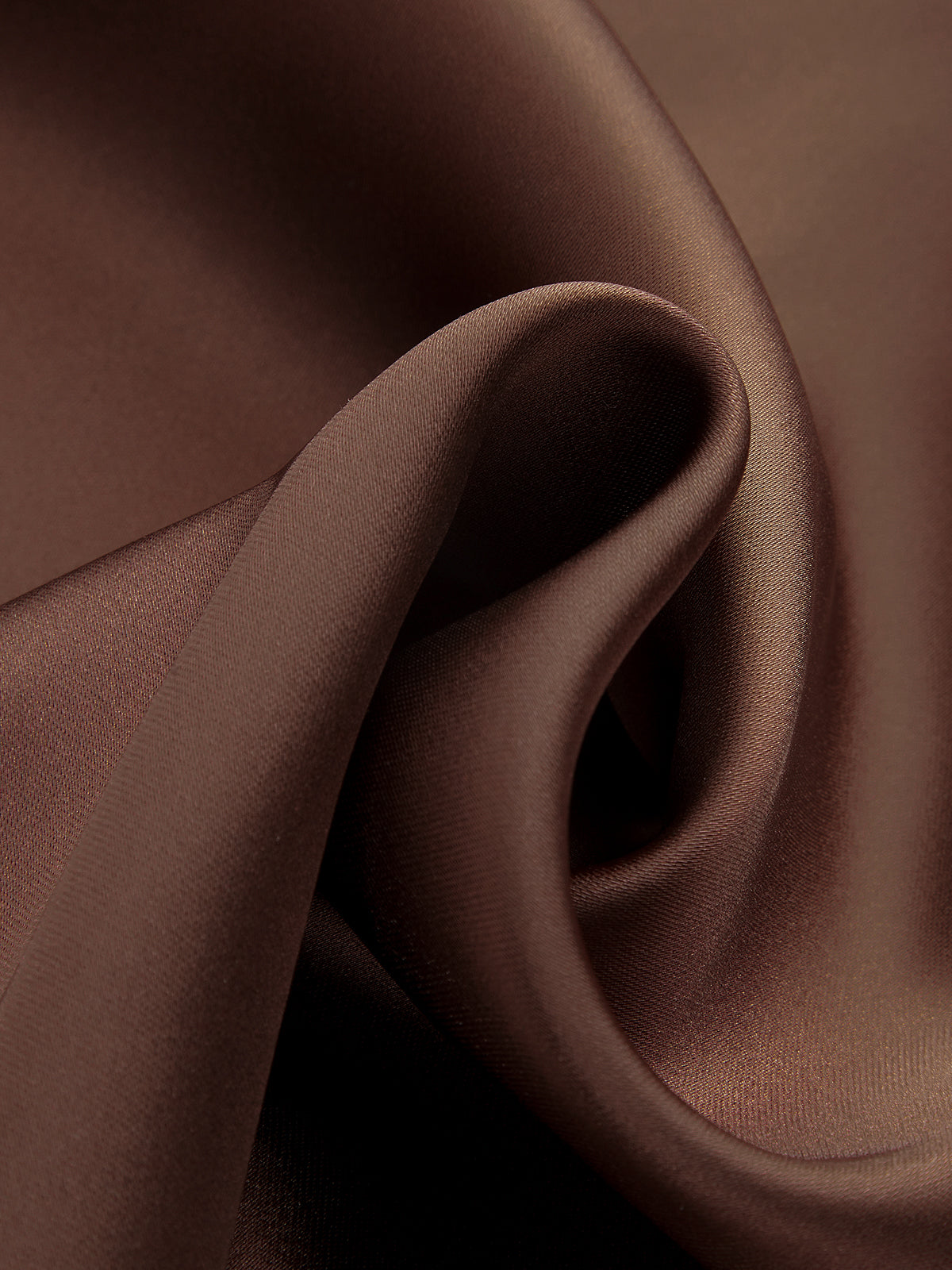 Flared Cuff Lace-Neck Satin Blouse-Chicvia