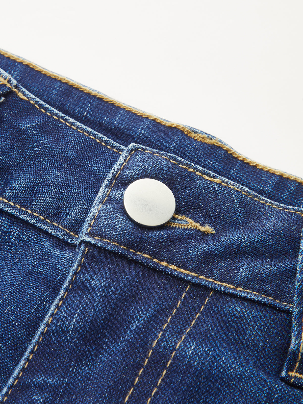 High-Waisted Flared Jeans-Chicvia